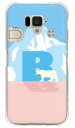 【送料無料】 Cf LTD シロクマ イニシャル B (クリア) / for シンプルスマホ 204SH/SoftBank 【Coverfull】【カバフル】【平面】【受注生産】【スマホケース】【ハードケース】204sh ケース シンプルスマホ 204sh カバー スマホケース 204sh スマホカバー 204sh