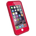【送料無料】LIFEPROOF fre for iPhone 6 : Redline Red ケース 防水 ライフプルーフ 防塵 耐衝撃 ip68 《 iphone アイフォン スマホ 防水ケース 完全防水 スマホケース アイフォン6 衝撃吸収 ipx8 指紋認証 アウトドア 安心補償 》 《 スマホ スマホケース アイフォン6 》