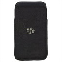 BlackBerry Classic 純正 Leather Pocket Black case ブラックベリー クラシック BlackBerry Classic ケース 《 ブラックベリー 》