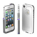 LIFEPROOF fre iPhone5ケース White ホワイト　 防水ケース　防塵　耐衝撃　ライフプルーフ　アイフォン5　IPHONE5 iPhoneケース　　caseplayはの正規代理店です。
