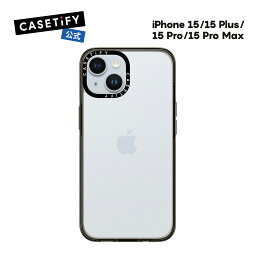 【公式】 CASETiFY <strong>iPhone15</strong> iPhone 15Pro iPhone 15ProMax iPhone 15Plus コンパクト 滑り止めグリップ 保護ケース クリアブラック