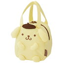 【ポイント10倍】【4日20:00~11日1:59】スエット素材ダイカットバッグ●ポムポムプリン●//ランチバッグ キャラクター お弁当袋 普段使い おでかけ 小物入れ ミニバッグ 可愛い キャラバッグ 子供 キッズ 園児 Kawaii キャラクター型 かばん//