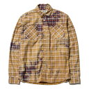 送料無料 NINE RULAZ LINE ナインルーラーズ Washed Check Shirt 長袖 シャツ チェック NRAW16-050 レッド