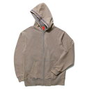 送料無料 NINE RULAZ LINE ナインルーラーズ Vintage Zip Up Hoodie ジップアップ パーカー スウェット メンズ NRSS17-015 グレー