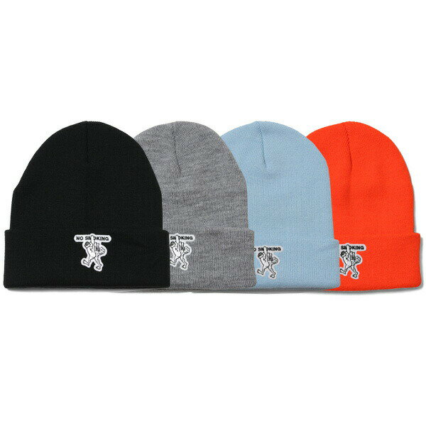 【ポイント5倍】 HAIGHT ヘイト ニットキャップ 送料無料 I'm a SMOKER KNIT BEANIE ft RAT HOLE STUDIO haight コラボレーション ニット帽 ビーニー おしゃれ プレゼント 全4色 フリーサイズ HT-RH206003
