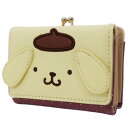 サンリオ ポムポムプリン がま口財布ミニ(ポストインにてお届け♪)