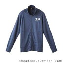 ダイワ DE-92009 フルジップ ストレッチパーカ ネイビー XL