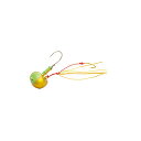 エコギア オーバルテンヤLフック 4号 T12 ゴールドグリーングロウ