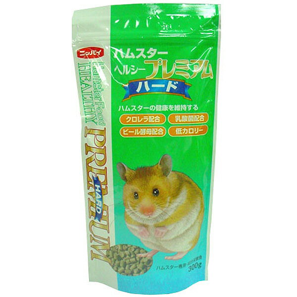 ニッパイ　ハムスターフード ヘルシープレミアム ハード300g[ハムスター・小動物・ペット…...:cat-land:10022625