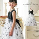 女の子用ドレス 子どもドレス 黒刺繍ドレス[子供服