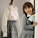 卒業式 入学式 女の子 ブラウス ボウタイ付スタンドカラーブラウス 子供服 入学式 卒業式 キッズ フォーマル 発表会 女の子 子供 結婚式 ガールズ 白 受験訪問 110 120 130 cmキャサリンコテージ 送料無料 YUPS6