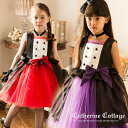 ハロウィン 衣装 子供 魔女 子供ドレス ストライ