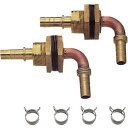 バス用品・空調通気用品 追焚配管部品 ユニット貫通L金具 【T431-32S-15A】【三栄水栓・SANEI】
