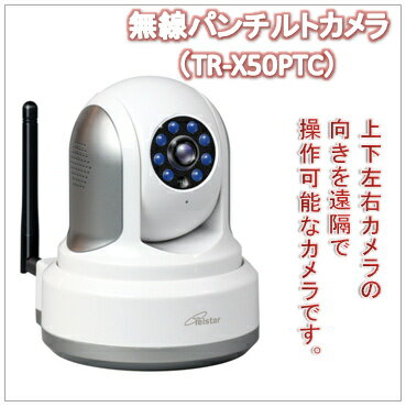 （別売）無線パンチルトカメラ（TR-X50PTC）ワイヤレスカメラ