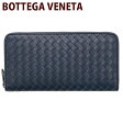 【送料無料】【新品】ボッテガヴェネタ(ボッテガ・ヴェネタ)BOTTEGA VENETA 財布 長財布 レザー 本革 メンズ ダークネイビー 114076 V4651 4013 LIGHT TOURMMLINE【正規品 通販 ブランド】【楽ギフ_包装】【新作】【新生活応援 入学祝い 入社祝い】