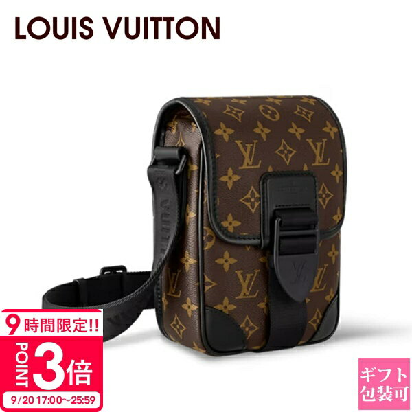 【P3倍】ルイヴィトン モノグラム バッグ メンズ LOUIS VUITTON バッグ メンズ ボディバッグ モノグラム マカサー キャンバス アーチ—・メッセンジャー M46442 ルイヴィトン モノグラム バッグ 小さめ 自転車 バイク 通販 2025 プレゼント