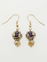 倭物やカヤ 公式 《かさね鶴ピアス》 和柄 和モダン アクセサリー ピアス/イヤリング 7CNZ8117