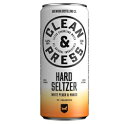 <アメリカで話題沸騰!> ブリュードッグ クリーン&プレス ハードセルツァー(アルコール入り炭酸飲料) ホワイトピーチ&マンゴー 5.0% 330ml
