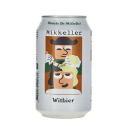 ＜爽やかでキレのある味わい！＞　<strong>ミッケラー</strong>　ブランシュ ド <strong>ミッケラー</strong>　ウィットビア　（缶）　5％　330ml　1本　デンマーク　ビール