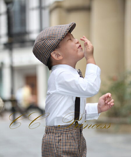 【小型宅配対応】『子供ハンチング帽子≪CAP-001≫』 男の子、 キッズ、 帽子、 ハッ…...:cc-princess:10000308