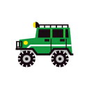 かんたんワクワクお名前シール (my目じるし 撥水タイプ 134ピース) 四輪駆動車 日本製 【入園入学準備に便利なお名前シール】 【ネームシール】(小学校/幼稚園/保育園/ネーム/ラベル/撥水/おなまえ/シール/イラスト/通販/楽天)