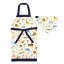 【全品ポイント2倍】 子どもエプロン(100〜120cm) サバンナ横断どうぶつ大行進(生成) 子供用 子供 エプロン 三角巾 セット ゴム キッズエプロン 子供用 おしゃれ 幼児 小学生 かわいい 2,979円