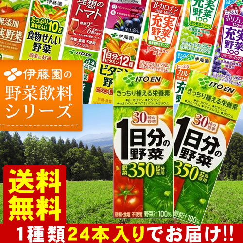 野菜ジュース 伊藤園 一日分の野菜など選べる20種類の 野菜ジュース！ 200ml×24本…...:ccsz:10000132