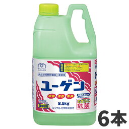 <strong>ミッケル化学</strong> <strong>ユーゲン</strong>（6%） 2.5kg 6本入 191012
