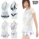 NATURAL BEAUTY マリーゴールド レース レディース水着