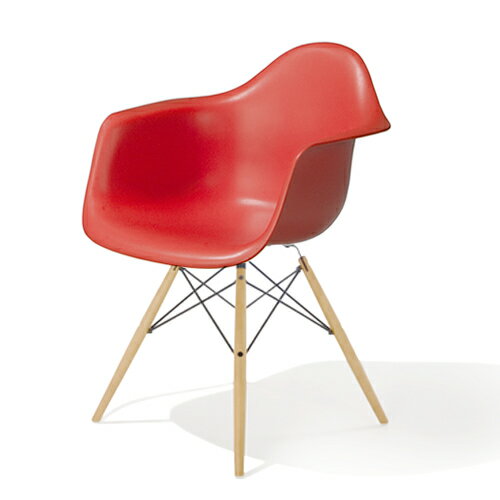 E8-1 Herman Miller ハーマンミラー Eames Shell Chairs イームズ アームシェルチェアDAW/レッド DAW.BKZEE8【送料無料】