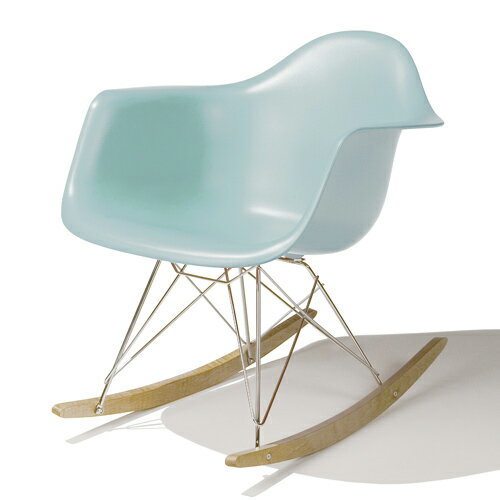 E6-8 Herman Miller ハーマンミラー Eames Shell Chairs イームズ アームシェルチェアRAR/ロッカーベース/アクアスカイ RAR.47 Z5 4T【送料無料】