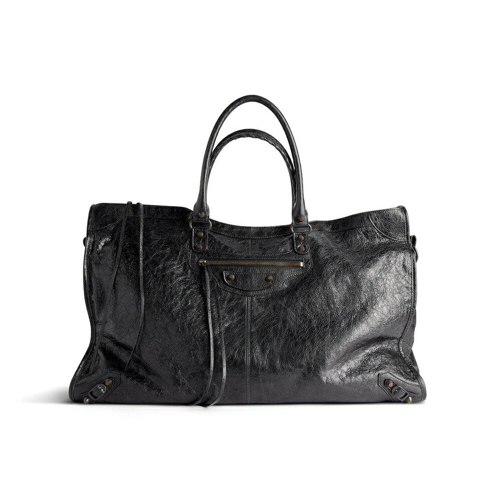 バレンシアガ BALENCIAGA メンズ LE CITY トラベル バッグ【ブラック 】【送料無料】【正規品】