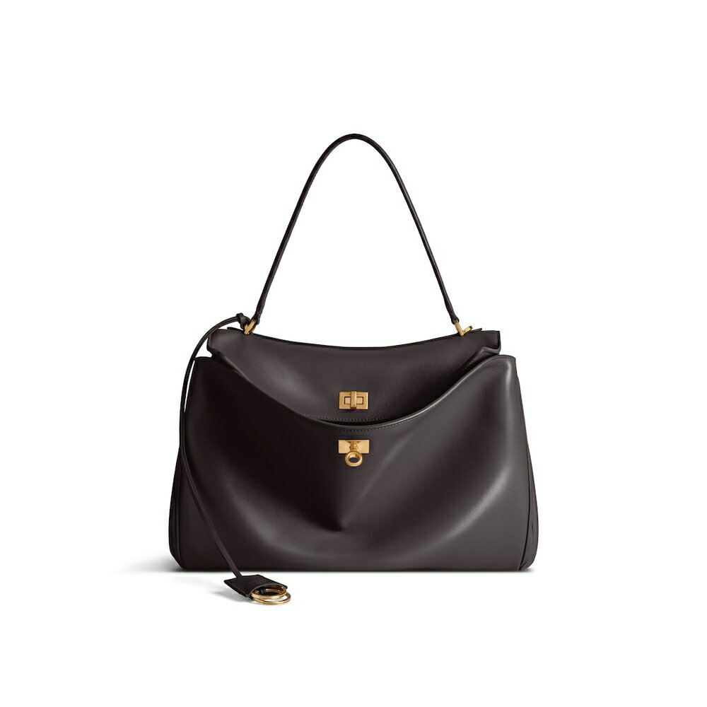 バレンシアガ BALENCIAGA メンズ RODEO ハンドバッグ ミディアム【ブラウン 】【送料無料】【正規品】