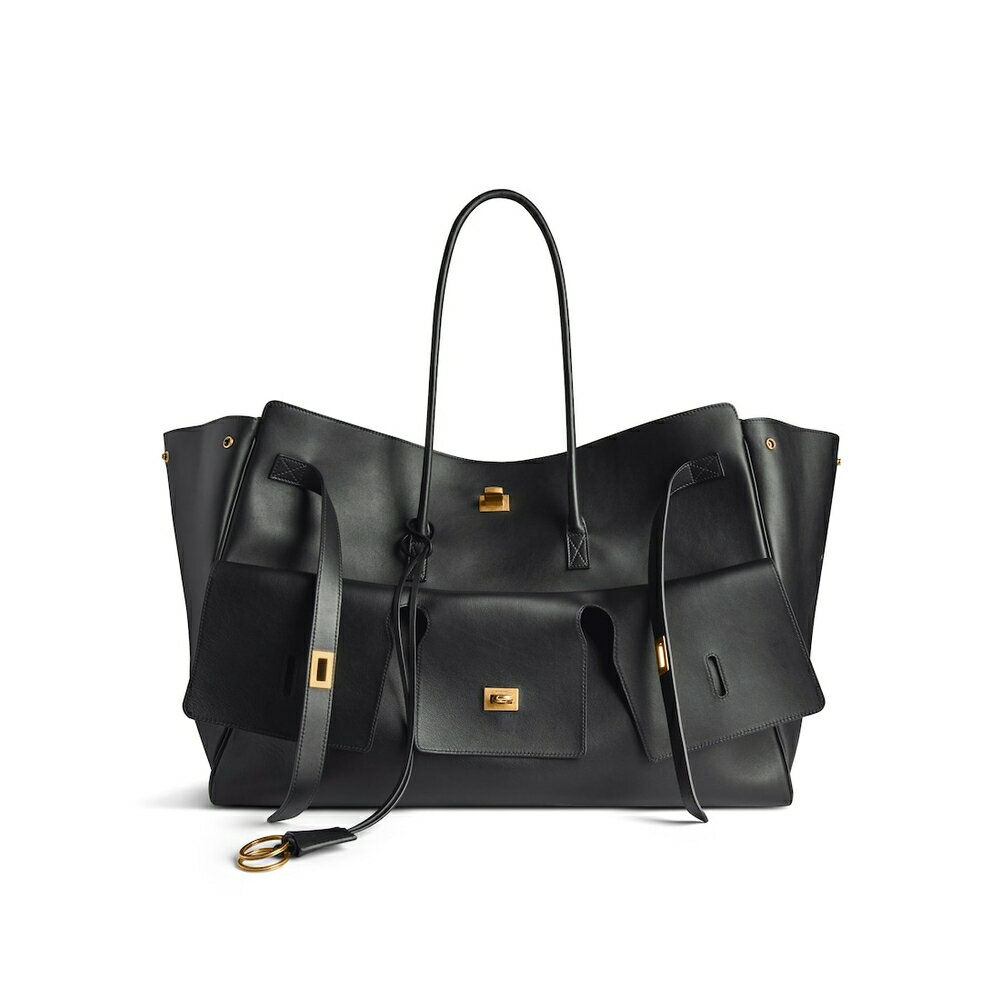 バレンシアガ BALENCIAGA メンズ BEL AIR キャリーオールバッグ XL【ブラック 】【送料無料】【正規品】