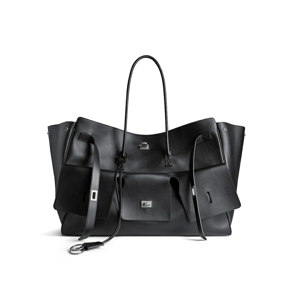 バレンシアガ BALENCIAGA メンズ BEL AIR キャリーオールバッグ XL【ブラック 】【送料無料】【正規品】