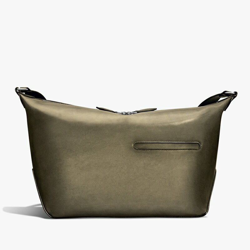 ベルルッティ Berluti トゥジュール ソフト ジップ ホーボー レザー メッセンジャーバッグ【sandstorm 】【送料無料】【正規品】