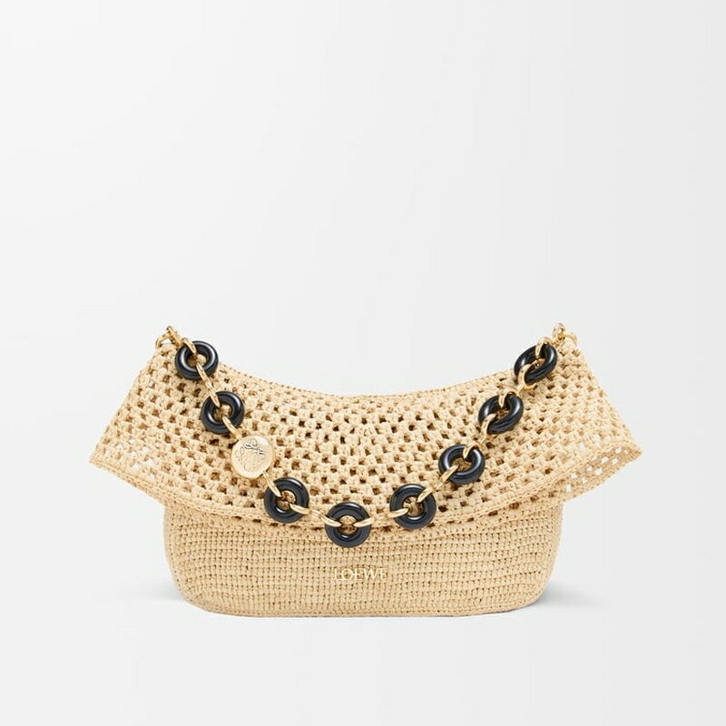 ロエベ LOEWE レディース オラ バッグ ミディアム【ナチュラル 】【送料無料】【正規品】