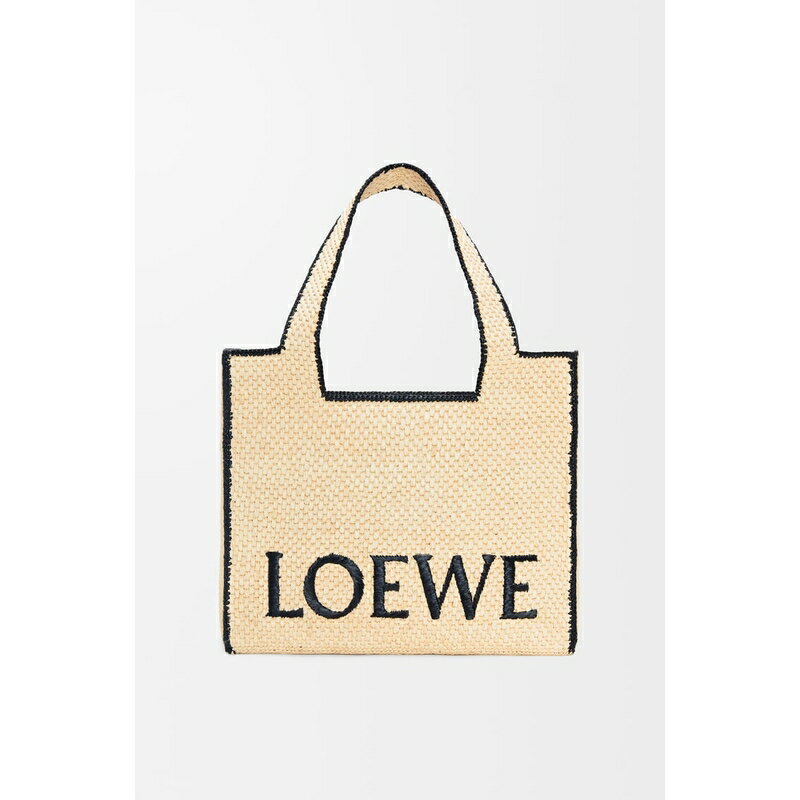 ロエベ LOEWE レディース ロエベフォント トートバッグ ラージ【ナチュラル 】【送料無料】【正規品】