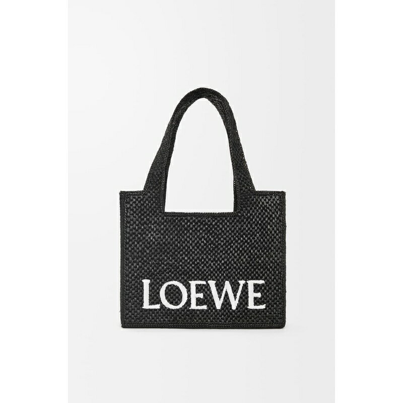 ロエベ LOEWE レディース ロエベフォント トートバッグ ミディアム【ブラック 】【送料無料】【正規品】