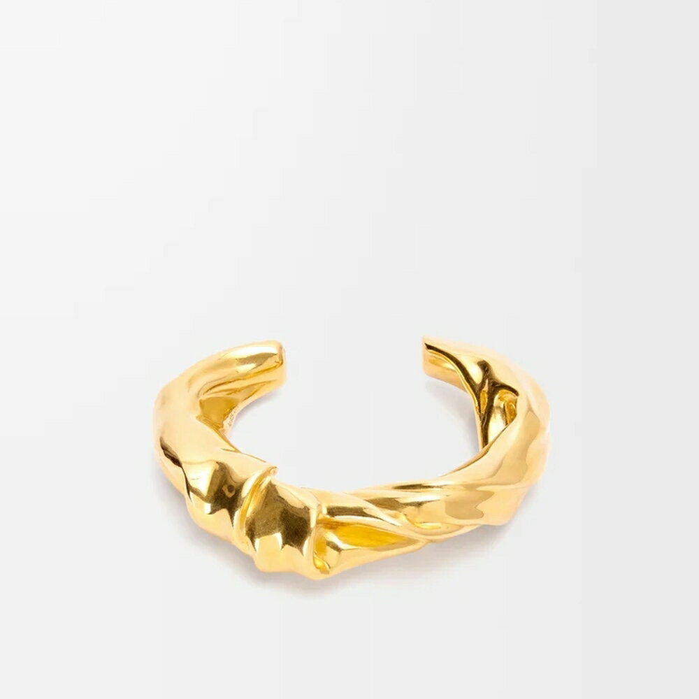 ロエベ LOEWE レディース ナパツイスト カフス ミディアム (スターリングシルバー)【ゴールド 】【送料無料】【正規品】