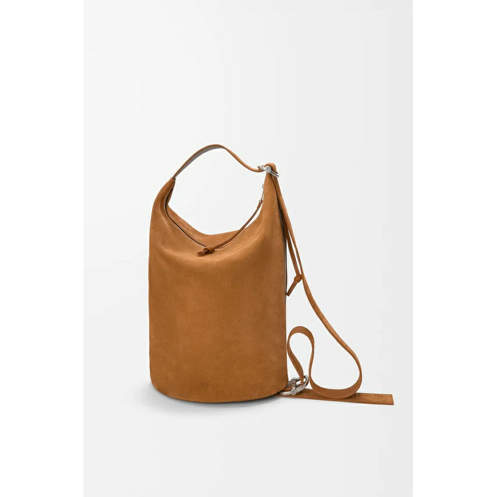 ロエベ LOEWE 2025秋冬メンズ ループバケット ミディアム【タバコ 】【送料無料】【正規品】