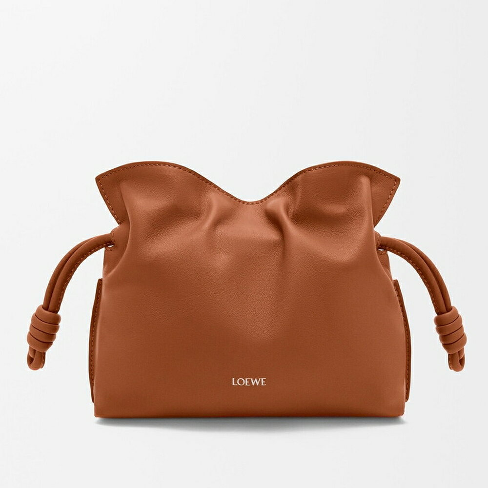 ロエベ LOEWE 2026春夏レディース フラメンコクラッチ ミニ【スクワラルブラウン 】【送料無料】【正規品】