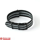 替えベルト 22mm 010 グレー/黒 SS 22 ユニセックス【あす楽】