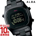 【店内最大ポイント43倍&777円クーポン!26日限定】 セイコー アルバ 腕時計 レディース メンズ 防水 fusion SEIKO ALBA AFSM401 ブラック ステンレス