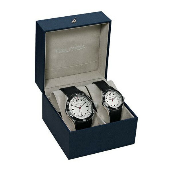 ノーティカ NAUTICA NSR HIS & HERS BOX SET A24526G ユニセックス 腕時計 #86230【楽ギフ_包装】【送料無料】ノーティカ NSR HIS & HERS BOX SET