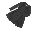 RED VALENTINO コート ブラック 40 A1【中古】