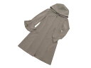 Rene basic ロングパーカ グレージュ系 36 A1【中古】