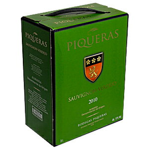 《箱ワイン》ピケラス　ソーヴィニヨン・ベルデホ 3L