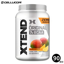 【CELLUCOR公式ストア】<strong>エクステンド</strong> BCAA <strong>マンゴー</strong>マッドネス【約90回分】Xtend Original Mango Madness 90 Servings オリジナル 必須アミノ酸 分岐鎖アミノ酸 筋トレ ダイエット パウダー