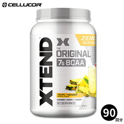 【CELLUCOR公式ストア】エクステンド BCAA トロピックサンダー【約90回分】Xtend Original Tropic Thunder 90 Servings オリジナル 必須アミノ酸 分岐鎖アミノ酸 筋トレ ダイエット パウダー